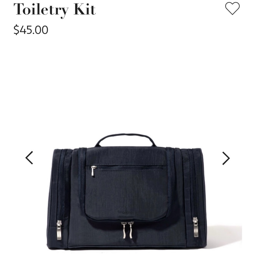 Baggallini Toiletry Kit French Navy NWT